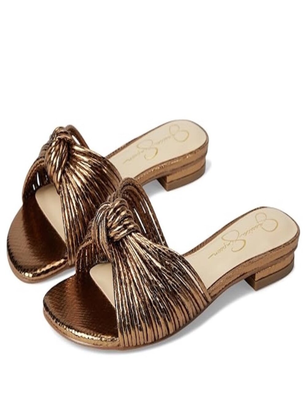 Jessica Simpson Women's Dydra Knotted Flat Sandal